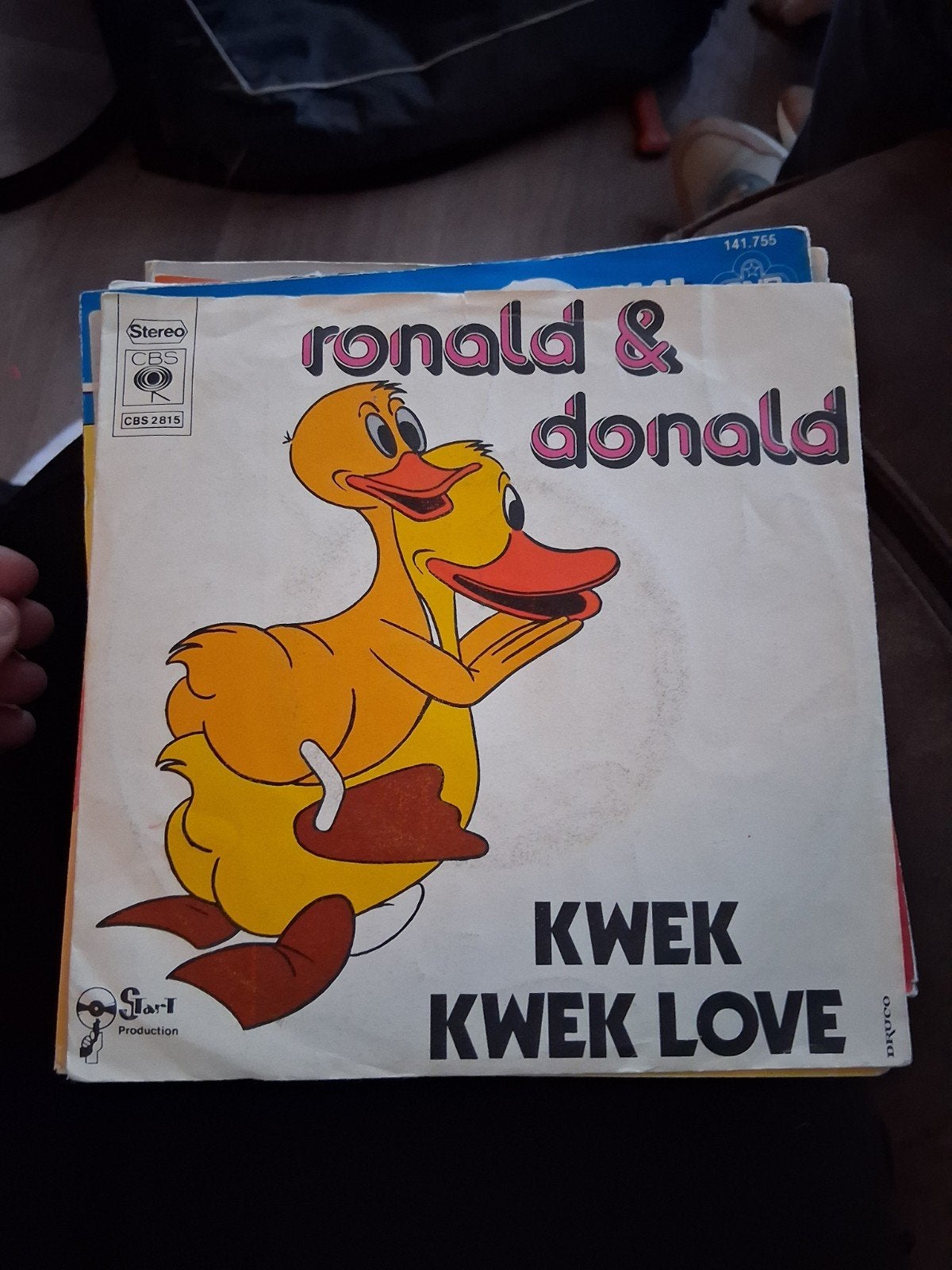 Ronald & Donald - Kwek Kwek Love (Vinyl Single), 7 inch, Ophalen of Verzenden, Zo goed als nieuw, EP