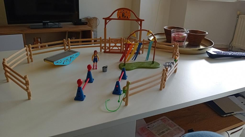 Schleich training set, Ophalen of Verzenden, Zo goed als nieuw