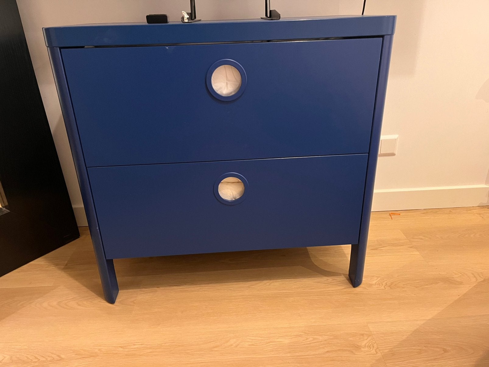2x BUSUNGE Chest of 2 drawers, Ophalen, Gebruikt, 65 cm of meer, 70 cm of meer