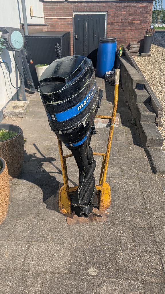 Mercury 20pk buitenboordmotor, Ophalen, Gebruikt, Motor en Techniek, Motorboot
