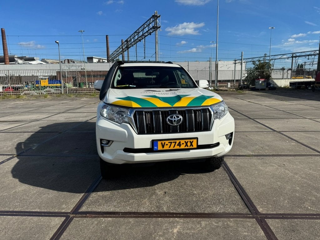 Toyota Land Cruiser 150 2.8 D-4d 177pk Standard Roof Blind, Auto's, Automaat, Dealer onderhouden, 4 cilinders, Wit