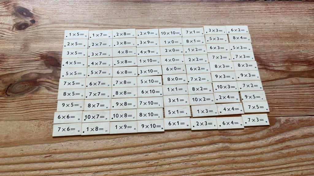 Vintage rekenkaartjes malmberg, Verzamelen, Ophalen of Verzenden, Overige typen