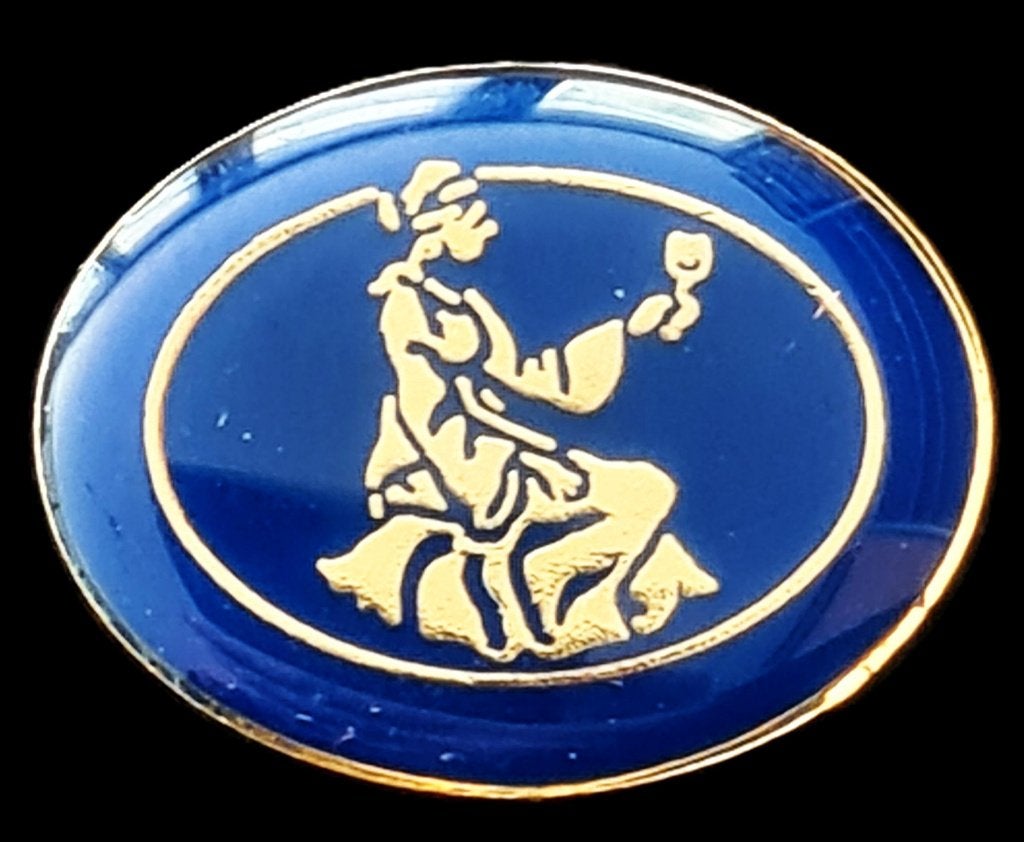 Waterman sterrenbeeld pin- blauw epoxy, Verzenden, Nieuw, Overige onderwerpen, Speldje of Pin