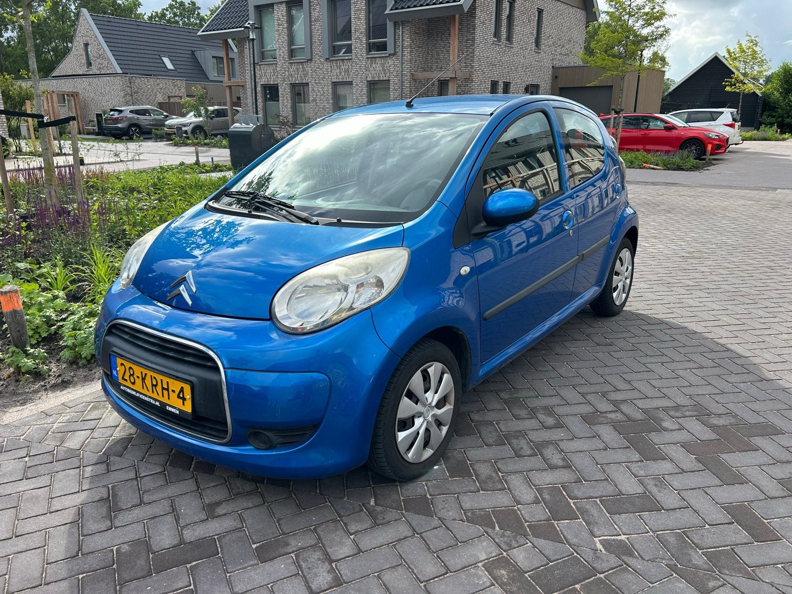 Citroën C1 1.0 5-DRS AIRCO 2010 Blauw, Auto's, Citroën, Voorwielaandrijving, C1, 68 pk, Origineel Nederlands