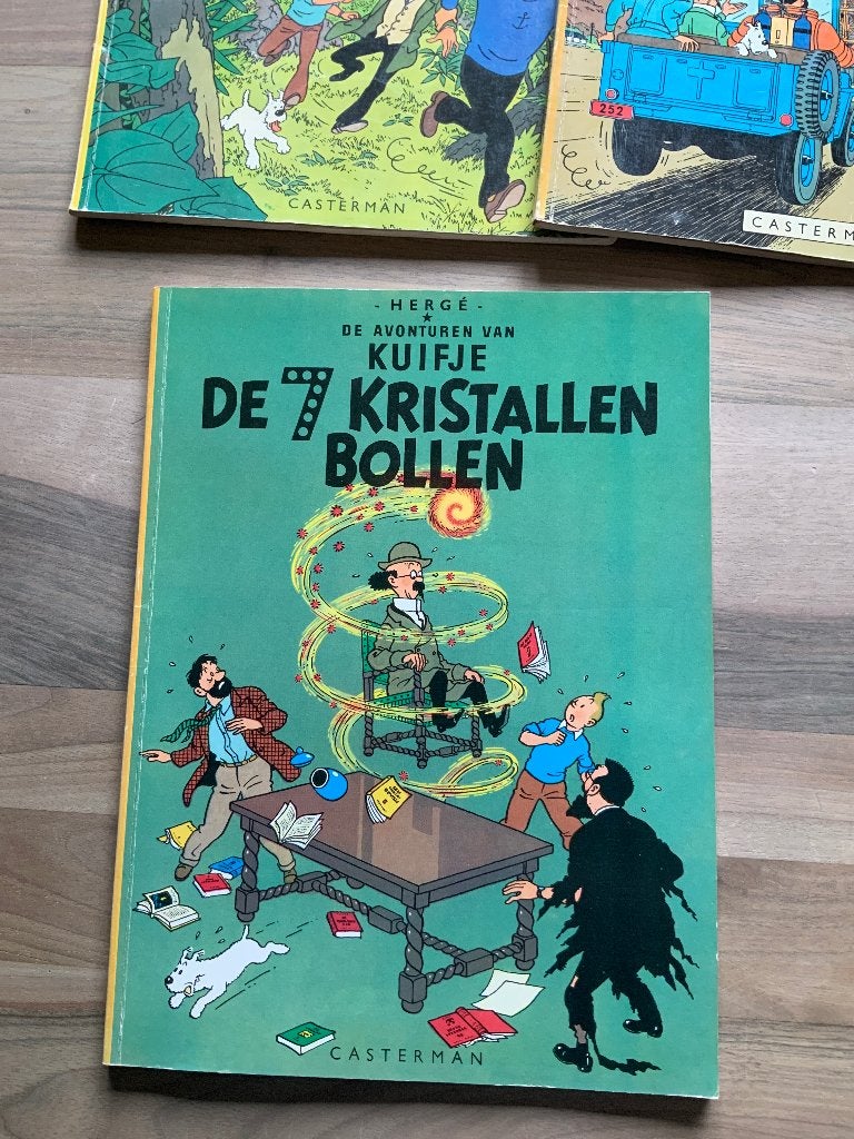 Kuifje stripboeken, Gelezen, Ophalen of Verzenden, Meerdere stripboeken, Hergé