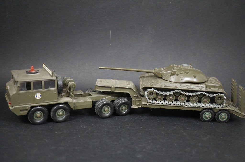 Solido Berliet T12 tank transport + tank - 1/50, Hobby en Vrije tijd, Ophalen of Verzenden, Zo goed als nieuw, Overige typen, Overige merken