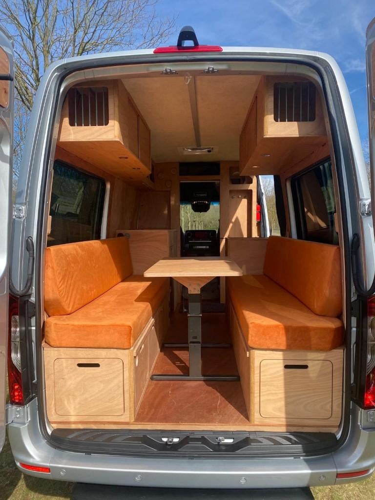 Complete camperinrichting Mercedes Benz Sprinter, Caravans en Kamperen, Campers, Particulier, tot en met 2, Buscamper of Camperbus