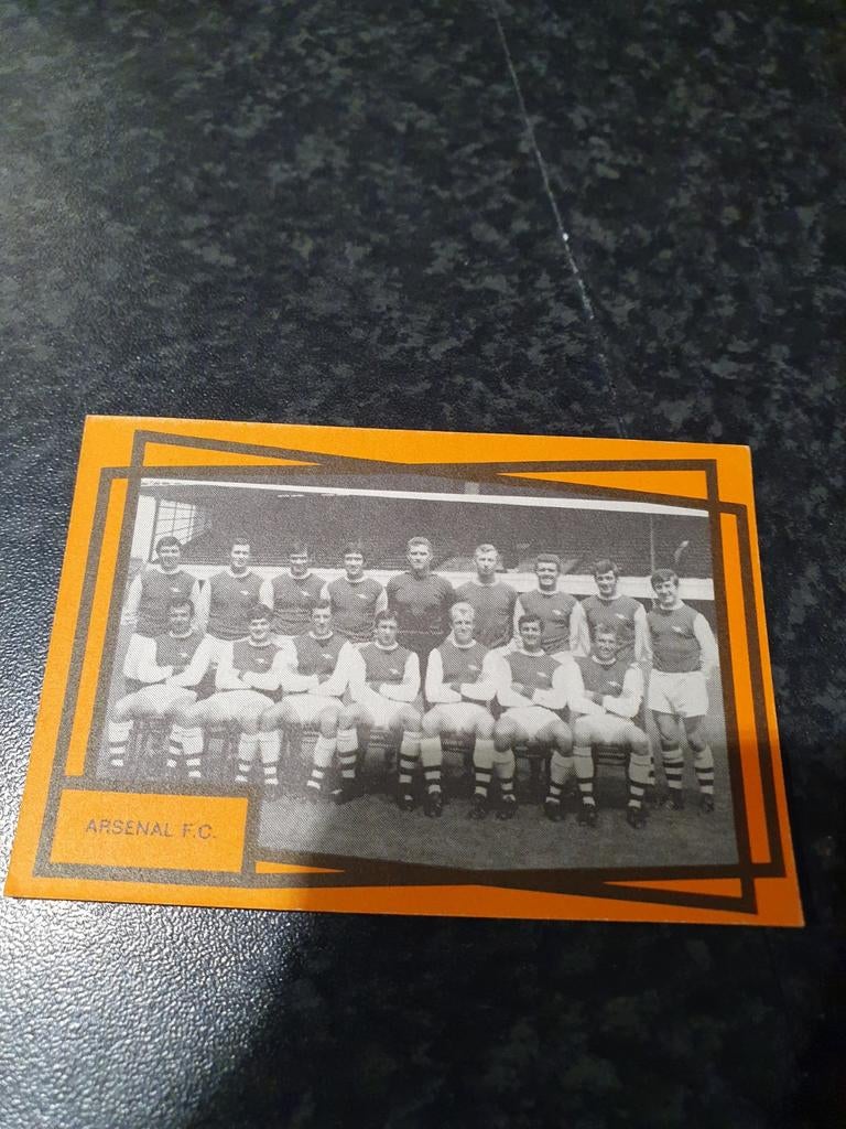 Monty Gum - Arsenal FC  1968, Verzamelen, Ophalen of Verzenden, Buitenlandse clubs