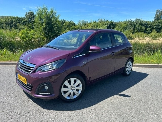 Peugeot108/51KW/5DR/2016 Autom./Airco/Schuifdak/PDC, Parkeersensor, Overige kleuren, 4 stoelen, Origineel Nederlands