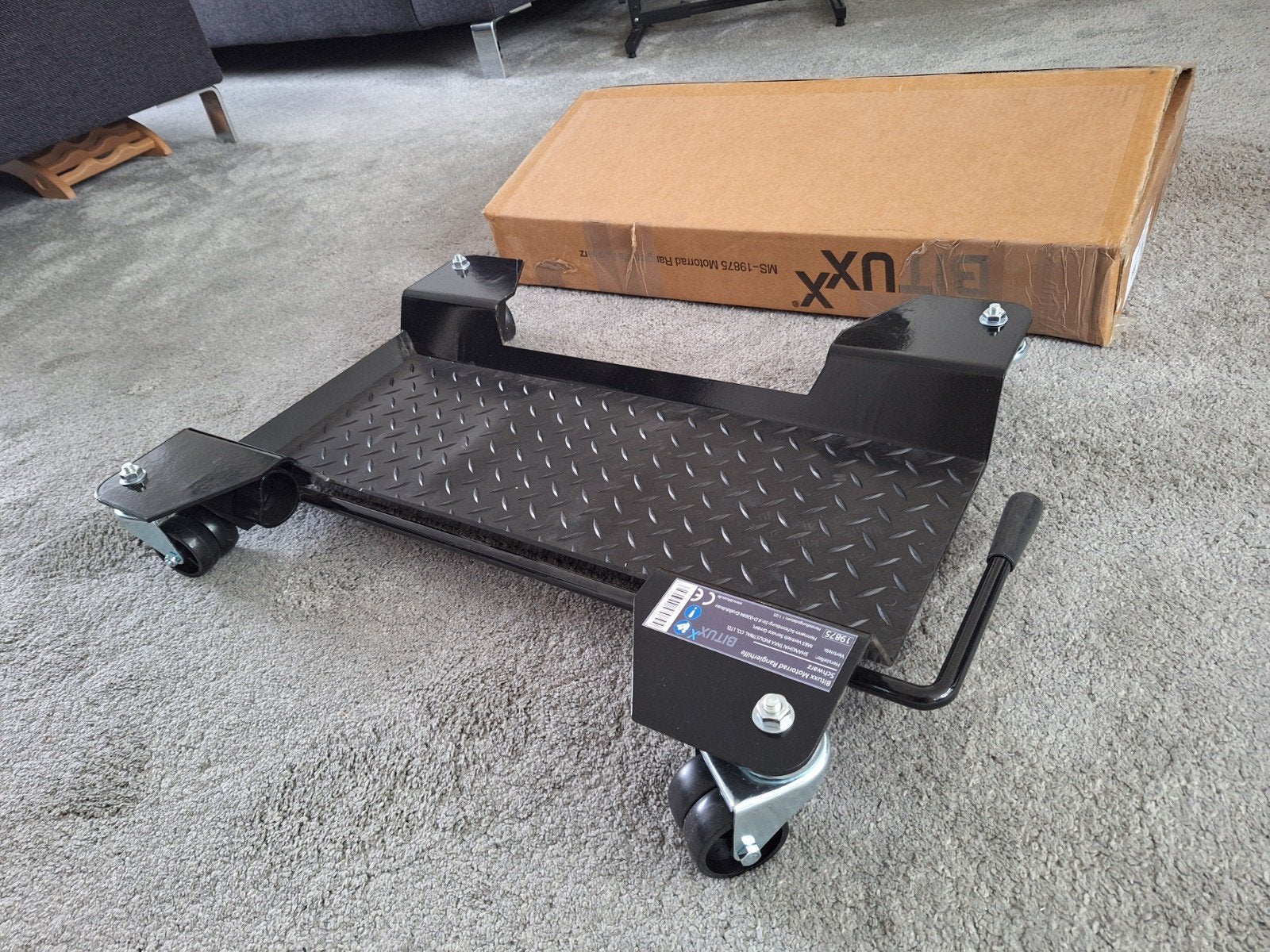 Nieuwe Motorfiets rangeerhulp / paddockstand BITUXX, Ophalen of Verzenden, Nieuw
