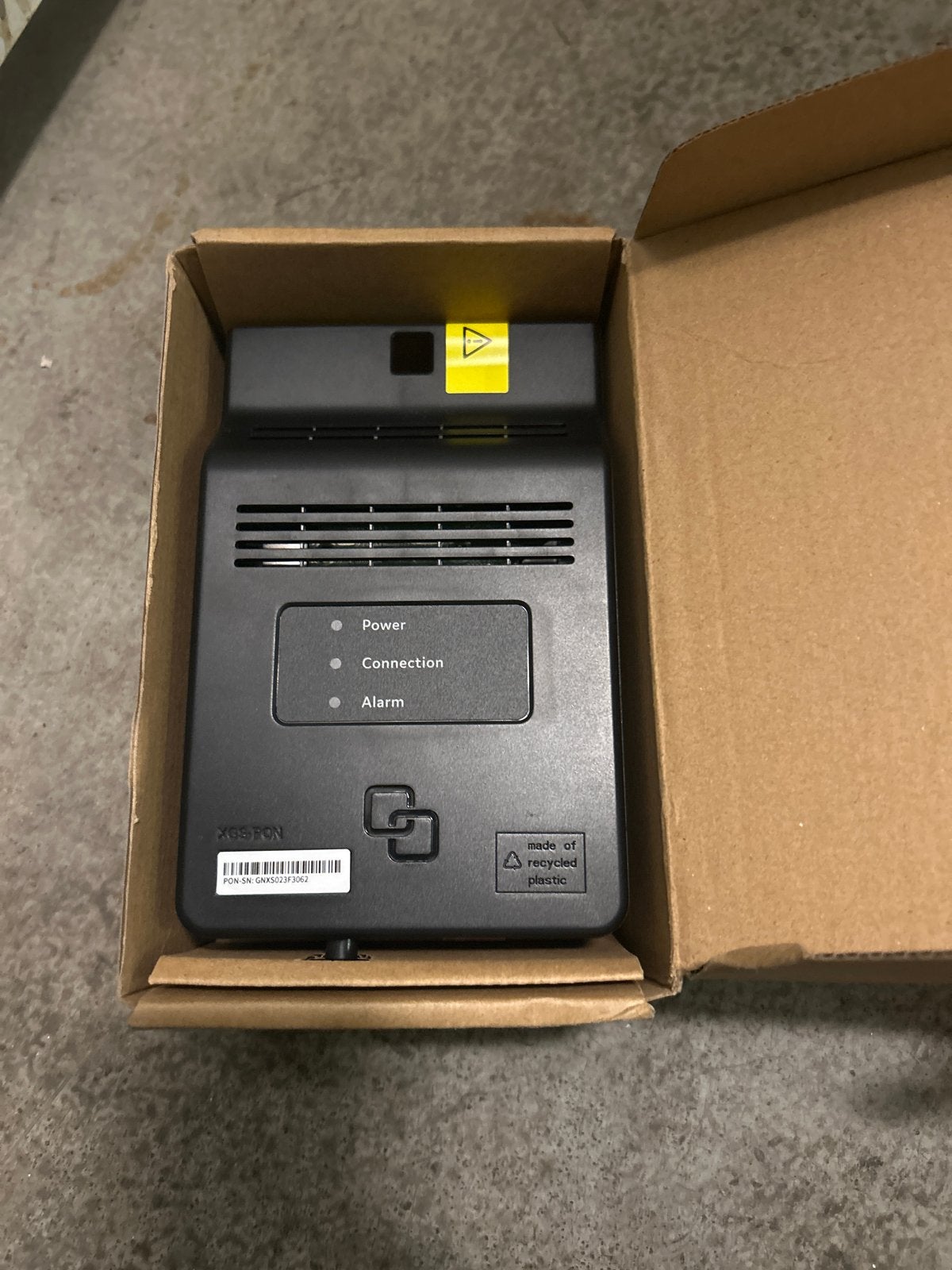 Genexis XGS-PON Glasvezel Modem GMC-TK01-XGS2110-EU-1, Computers en Software, Ophalen of Verzenden, Nieuw, Router met modem