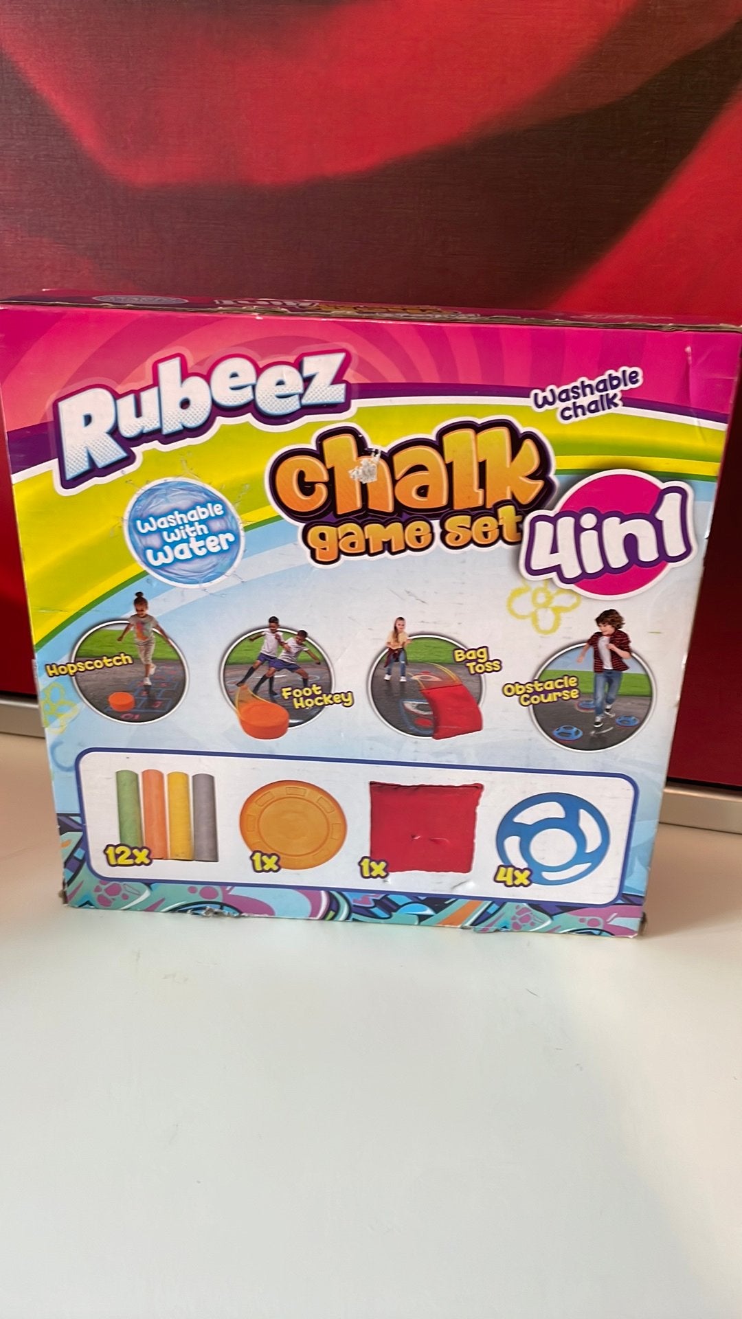 Chalk game set 4in1 van Rubeez, Ophalen of Verzenden, Nieuw