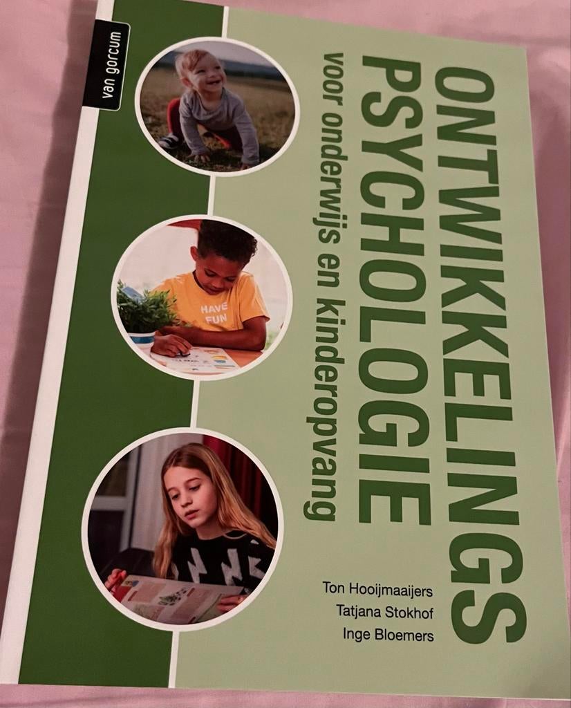 Ontwikkelingspsychologie voor onderwijs en kinderopvang, Boeken, Studieboeken en Cursussen, Ophalen of Verzenden, Gamma, Zo goed als nieuw