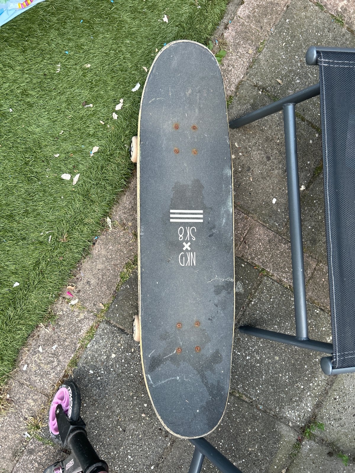 NKD Skateboard - Gebruikt maar in goede staat, Sport en Fitness, Skateboarden, Ophalen of Verzenden, Gebruikt, Skateboard