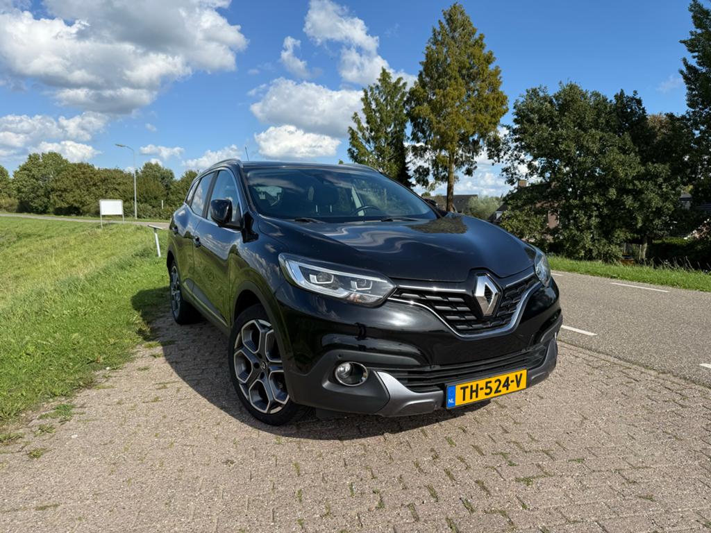Renault Kadjar 1.2 TCE 2018 Zwart, Auto's, Voorwielaandrijving, Kadjar, 4 cilinders, Zwart