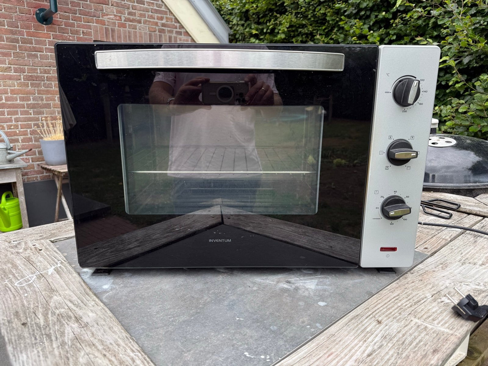 Inventum oven - Compact en Krachtig, Ophalen, Minder dan 45 cm, Gebruikt, Inventum