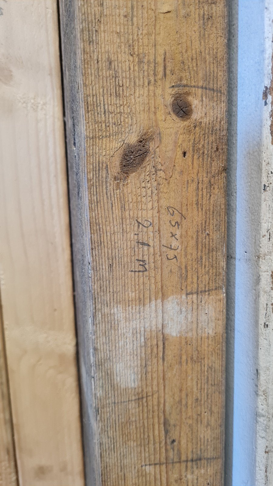 houten balk, Ophalen of Verzenden
