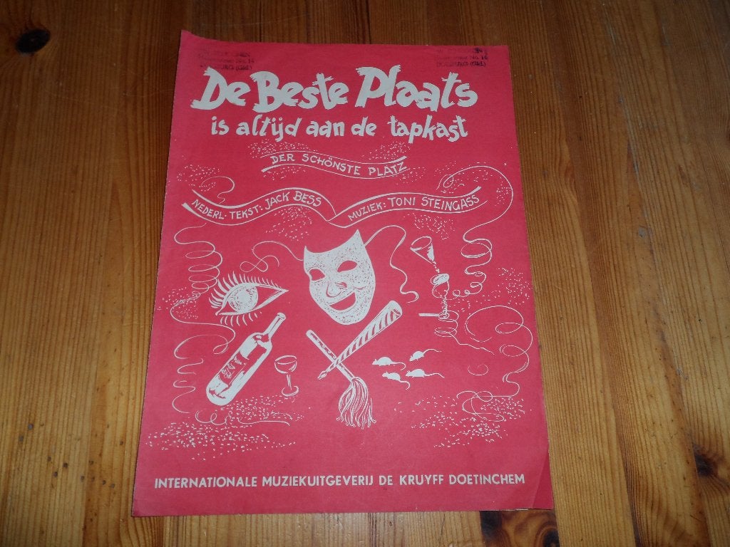 De beste plaats - toni steingass / jack bess, Gebruikt, Gitaar, Ophalen of Verzenden, Artiest of Componist