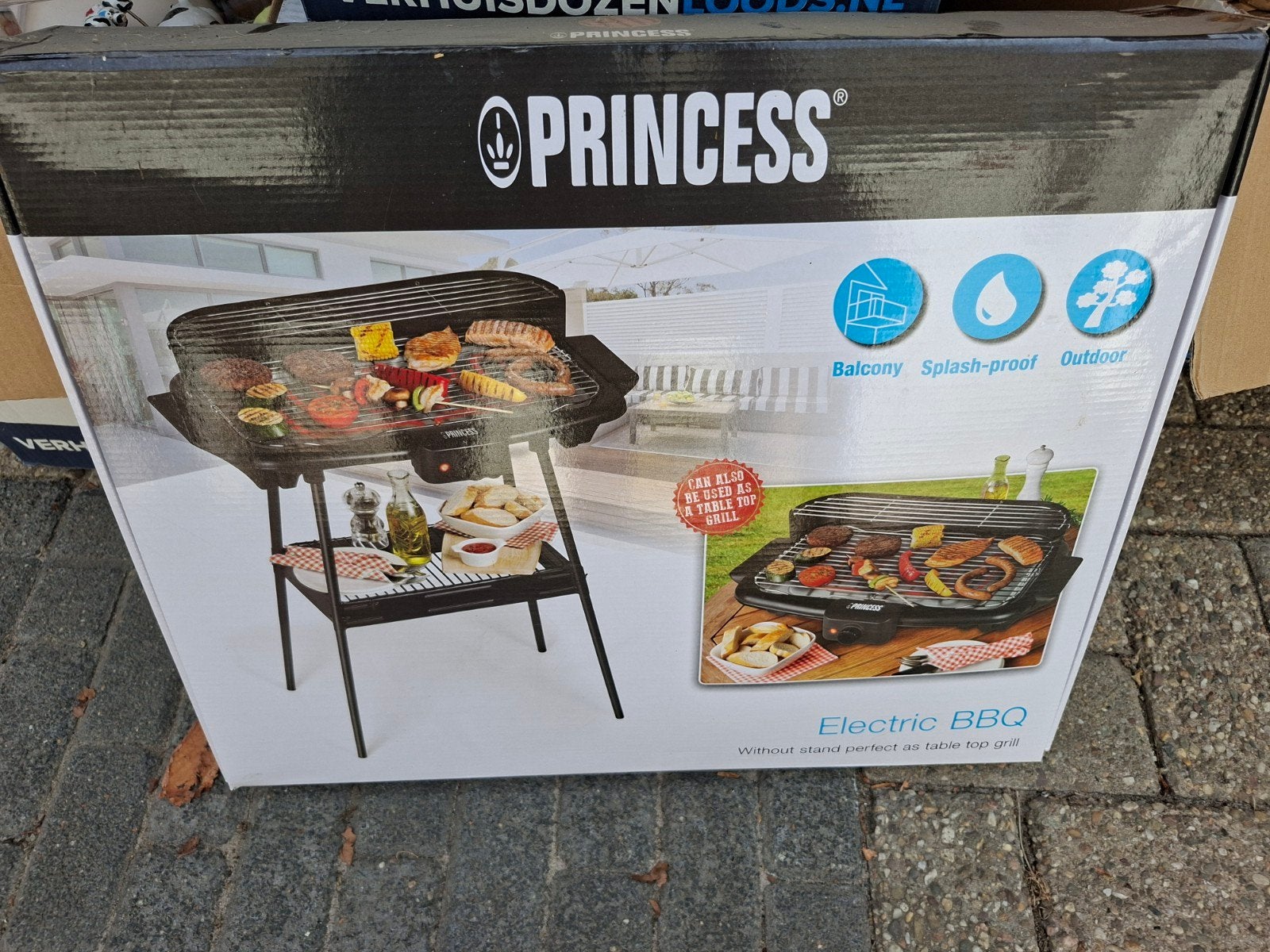 Elektrische BBQ  barbecue, Ophalen, Nieuw, Princess