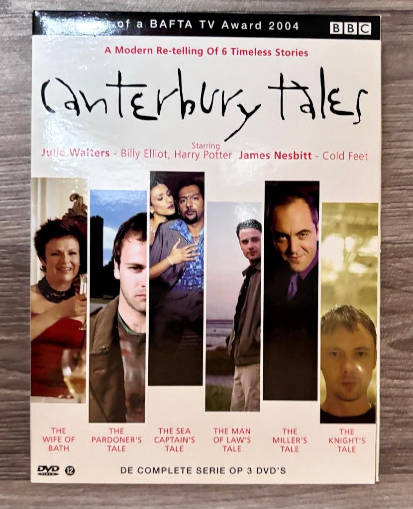 Canterbury Tales BBC (3-DVD) James Nesbitt Shakespeare, Alle leeftijden, Ophalen of Verzenden, Zo goed als nieuw, Drama