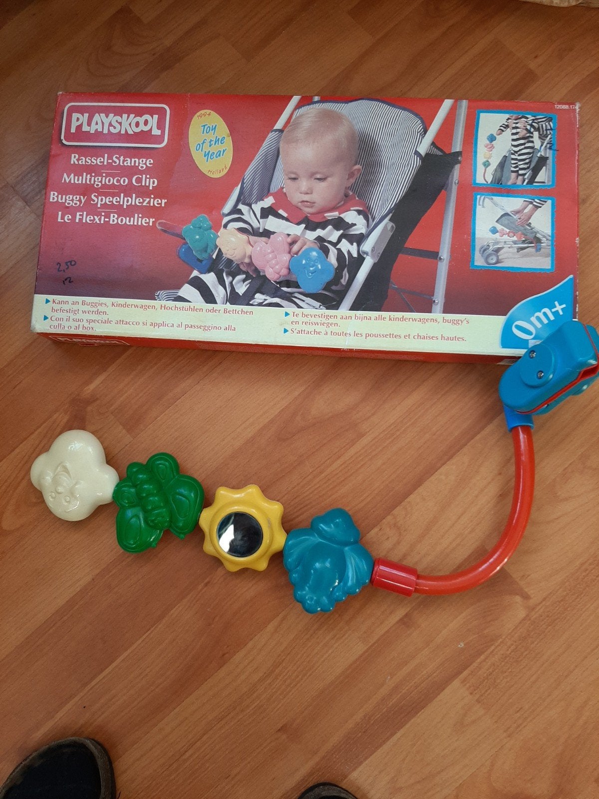 Playkool speelstang voor kinderwagen of buggy, Ophalen, Jongen of Meisje