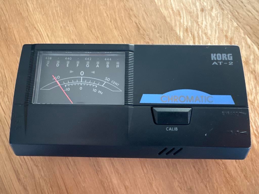 Korg AT-2 Chromatic Stemapparaat, Ophalen, Gebruikt, Overige instrumenten