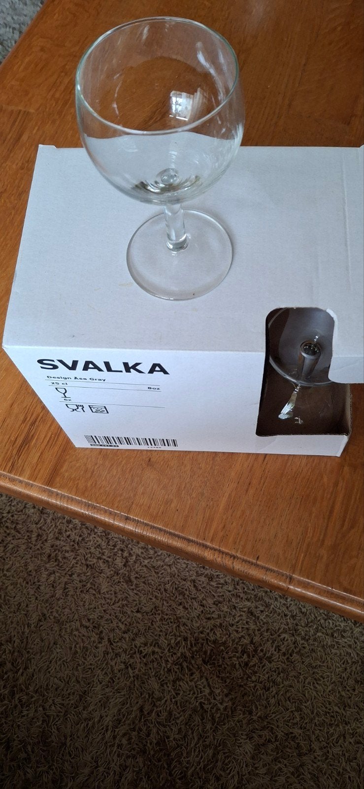 IKEA SVALKA wijnglazen -, Ophalen, Glas of Glazen, Nieuw, IKEA