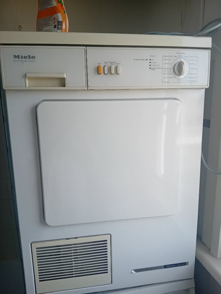Miele wasdroger, Ophalen, 6 tot 8 kg, Gebruikt, Luchtafvoer