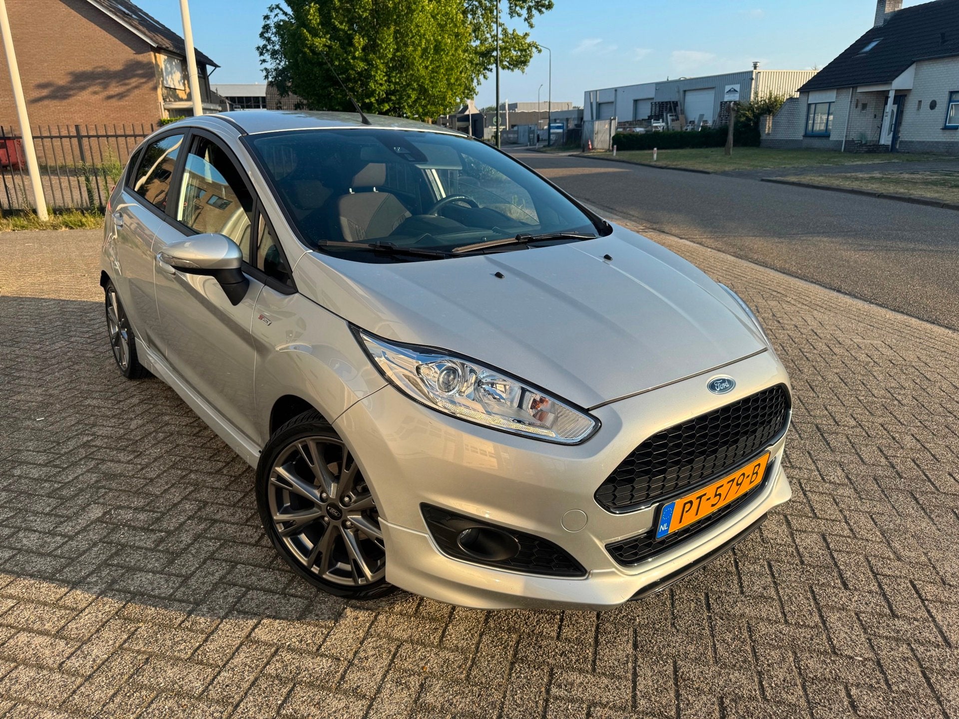 Ford Fiesta 1.0 EcoBoost ST Line Led, Navigatie, Cruise, Auto's, Ford, Voorwielaandrijving, 101 pk, Euro 6, 23 km/l