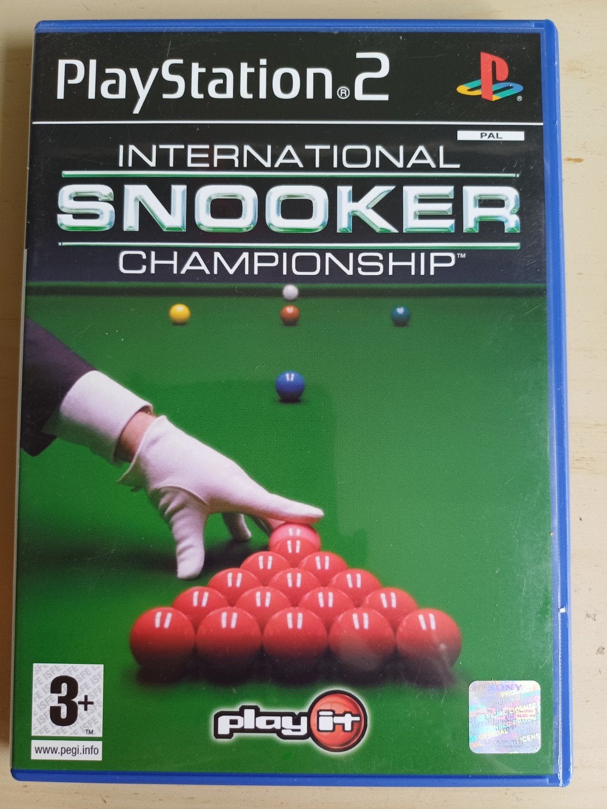 International Snooker Championship PS2 - Zo goed als nieuw, Ophalen of Verzenden, Zo goed als nieuw, Simulatie
