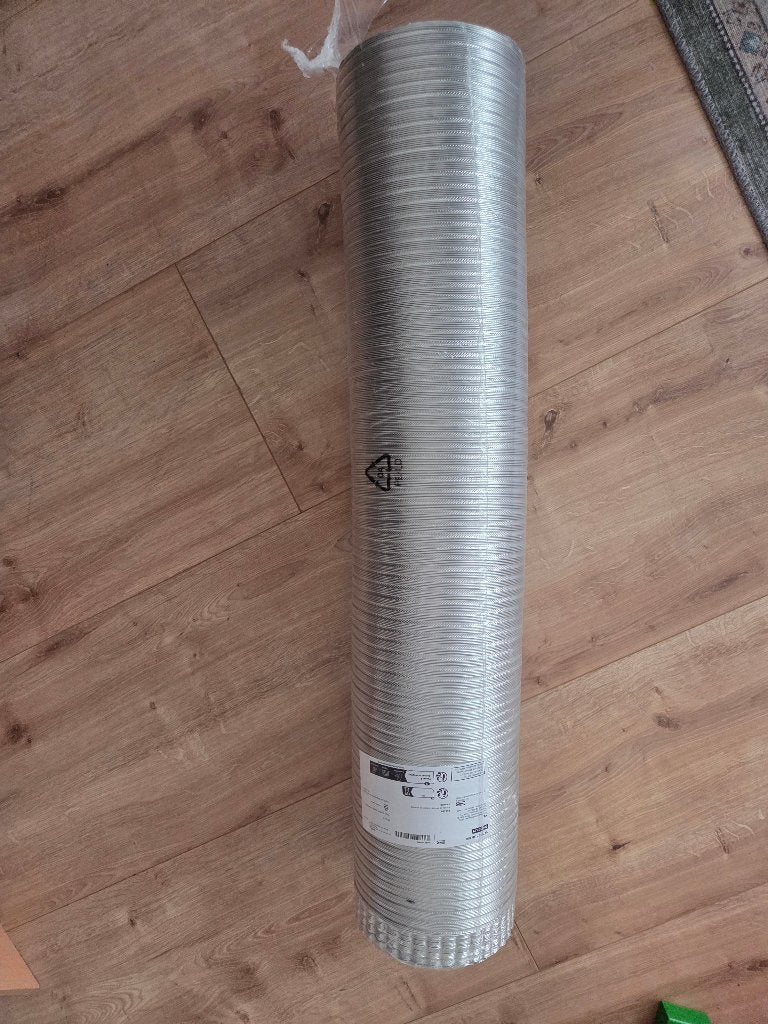 NYTTIG TUB 150 Flexibele afvoerpijp voor afzuigkap, Witgoed en Apparatuur, Afzuigkappen, Ophalen, Nieuw