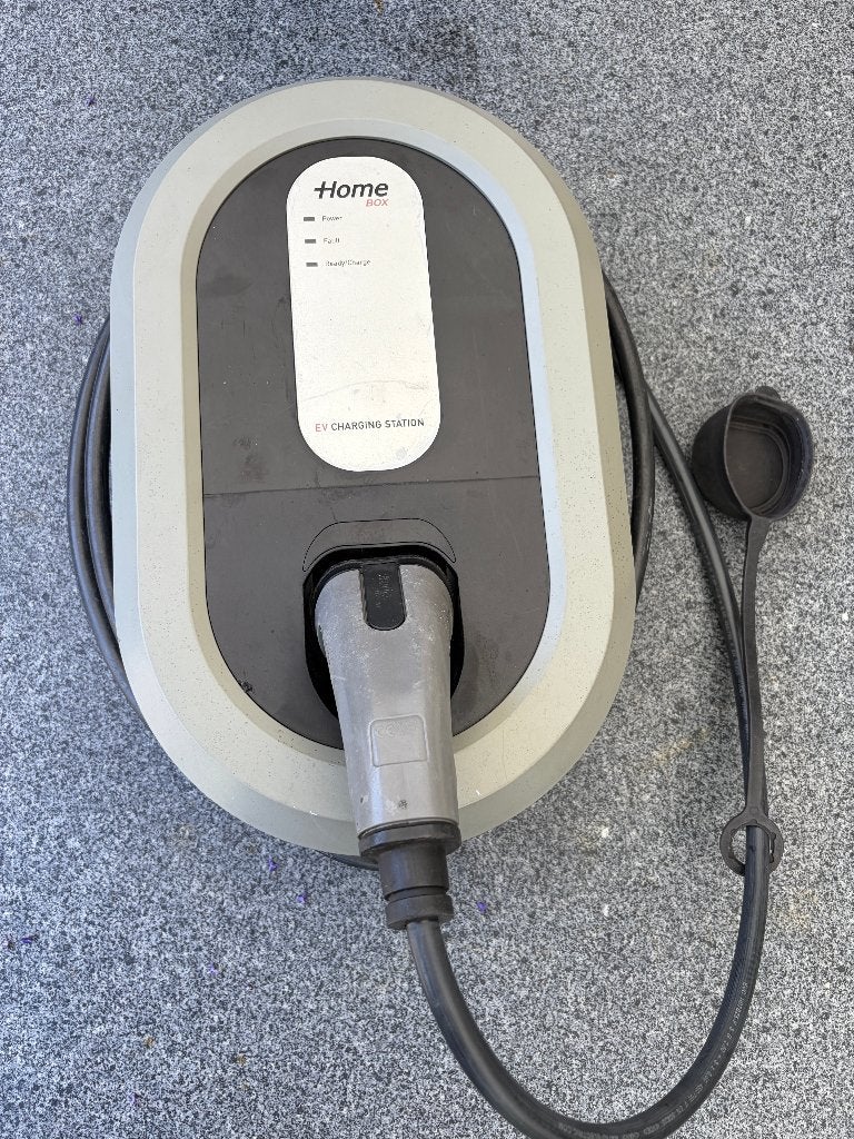 Laadpaal met vaste kabel (16A), Auto diversen, Laadpalen, Ophalen of Verzenden, Gebruikt, Laadpaal en Laadkabel