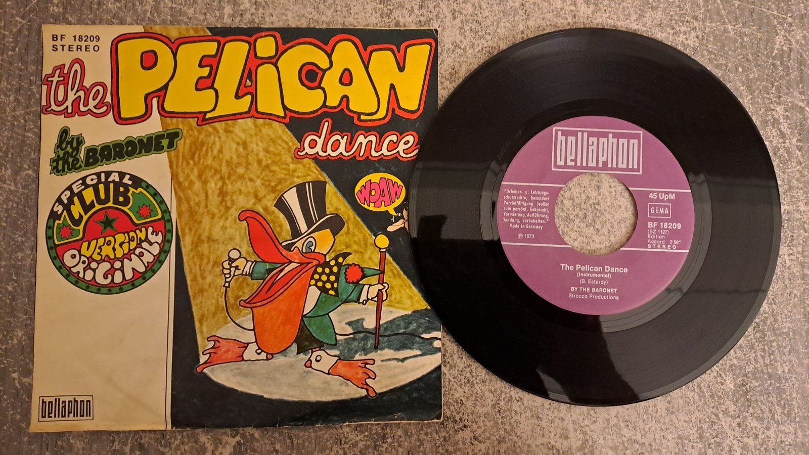 By the baronet  - the pelican dance, Fotohoes, Ophalen of Verzenden, Gebruikt, Pop