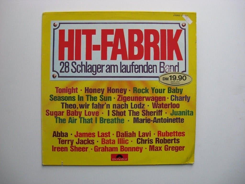 Hit-Fabrik 28 Schlager am Laufenden Band, Ophalen of Verzenden, Zo goed als nieuw, 12 inch