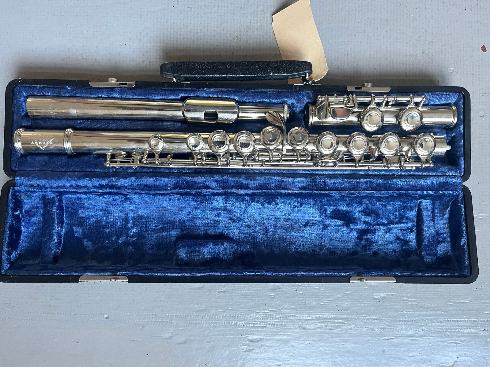 Dwarsfluit met koffer - Gebruikt, Muziek en Instrumenten, Ophalen, Gebruikt, Dwarsfluit, Met koffer of tas