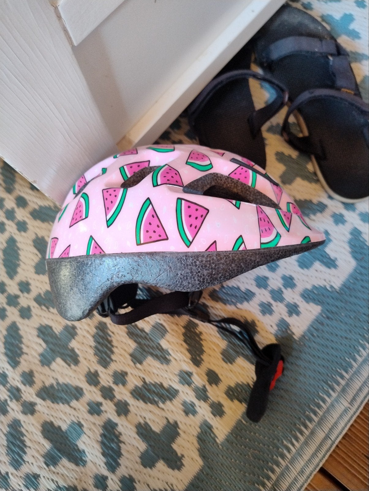 ABUS Smooty 2.0 kinderfietshelm 45-50cm, Fietsen en Brommers, Ophalen, Gebruikt, Jongen of Meisje, Overige maten