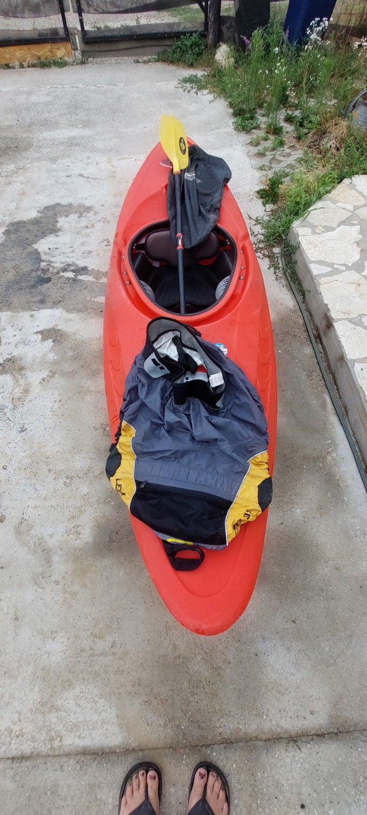 Wildwater kayak, Watersport en Boten, Ophalen, Eén persoon, Kajak