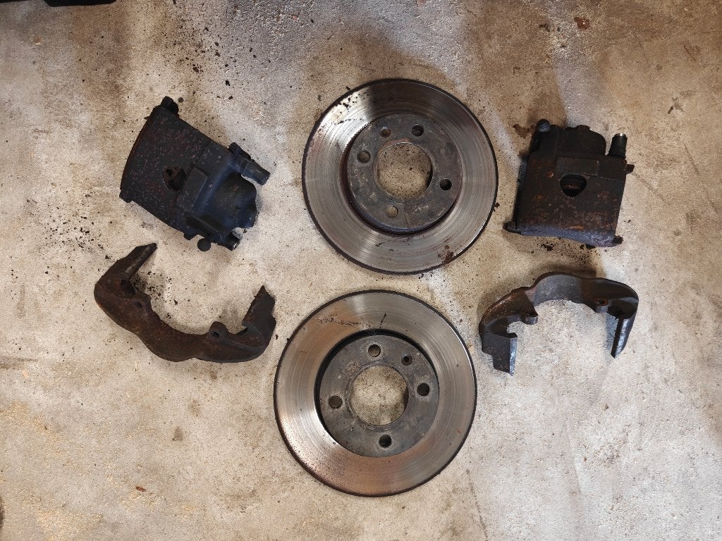 VW || Remklauwen golf mk1, Ophalen, Gebruikt, Volkswagen