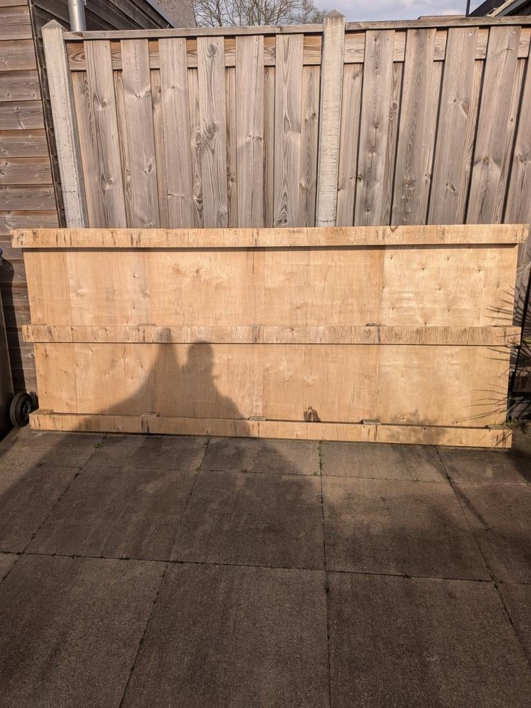 Gratis pallet, Tuin en Terras, Bloembakken en Plantenbakken, Gebruikt, 100 cm of meer, Ophalen of Verzenden, Balkon