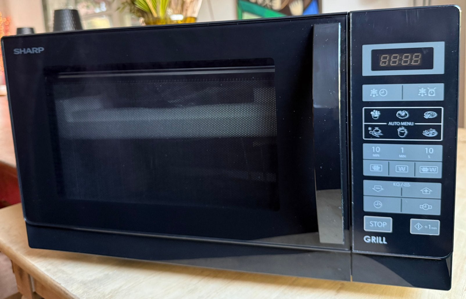 Magnetrongrill Sharp R742BKW nieuw, Witgoed en Apparatuur, Magnetrons, Ophalen, Combimagnetron, Vrijstaand, Grill