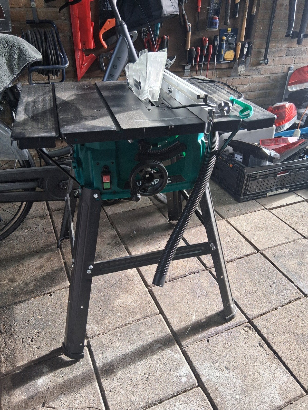 Zaagtafel - VONROC gaat niet aan!!!, Gebruikt, Overige typen, 600 tot 1200 watt, 30 tot 70 mm