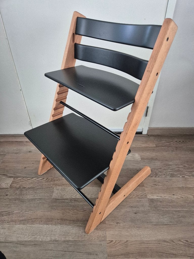 Stokke Tripp Trapp Kinderstoel – Refurbished – v.a. €135, Kinderen en Baby's, Ophalen of Verzenden, Zo goed als nieuw, ., Aanschuifbaar
