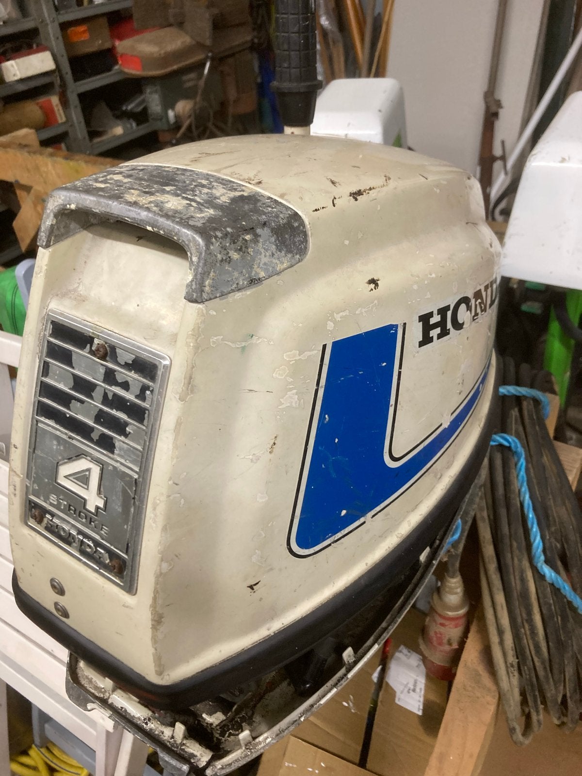 Honda 4-takt buitenboordmotoren  B75, Ophalen, Gebruikt, Minder dan 5 pk, Viertaktmotor