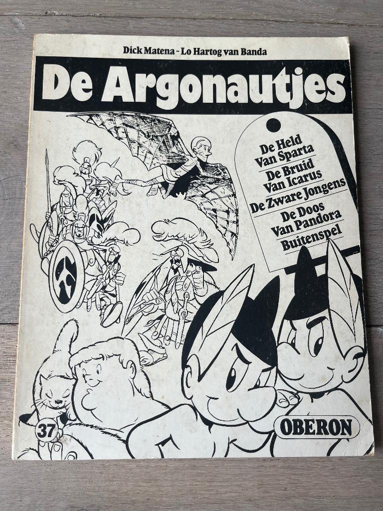 Argonautjes stripboek Dick Matena 1980, Boeken, Stripboeken, Gelezen, Verzenden, Eén stripboek, Dick Matena