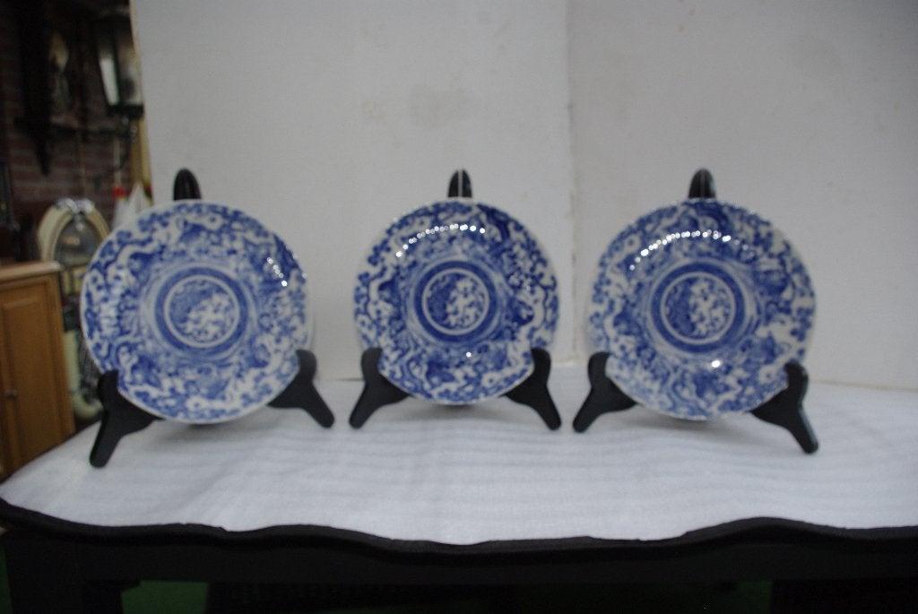 wandborden, Blauw, Minder dan 20 cm, Handgemaakt, Ophalen of Verzenden
