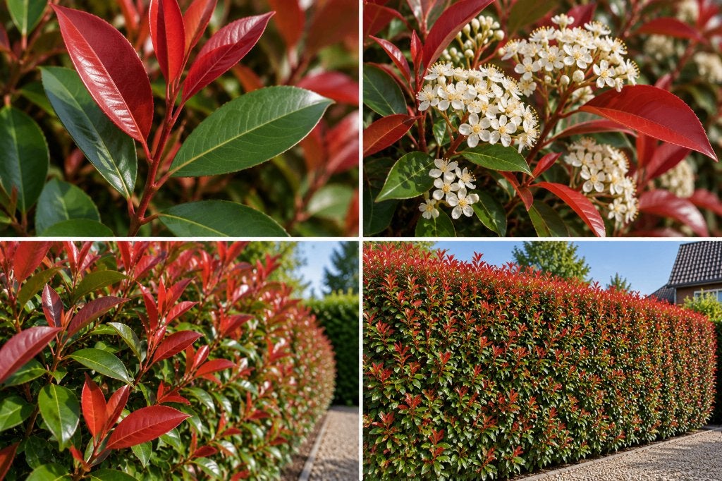 Partij 10 Photinia Red Robin 50-70 cm wintergroen €100, Tuin en Terras, Planten | Struiken en Hagen, Ophalen of Verzenden, Overige soorten