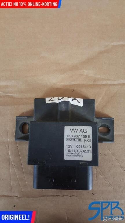1K8907159B Motorgeluidmodule Actuator VW Scirocco Motorsound, Gebruikt, Volkswagen, Ophalen of Verzenden, Volkswagen