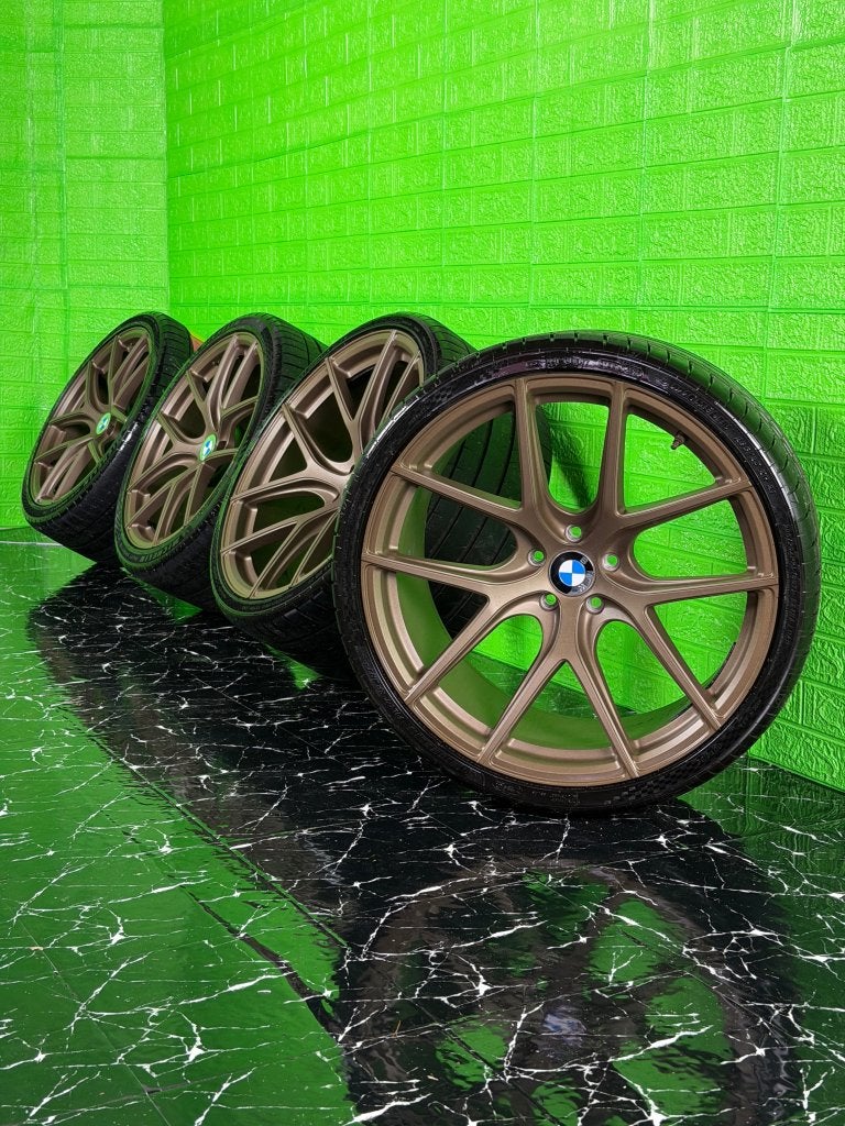 BMW M2 M3 M4 velgen zomerset 20/21 inch ZP9.1 5x112 G30 G80, Auto-onderdelen, Niet ingevuld, Gebruikt, 295 mm, Banden en Velgen