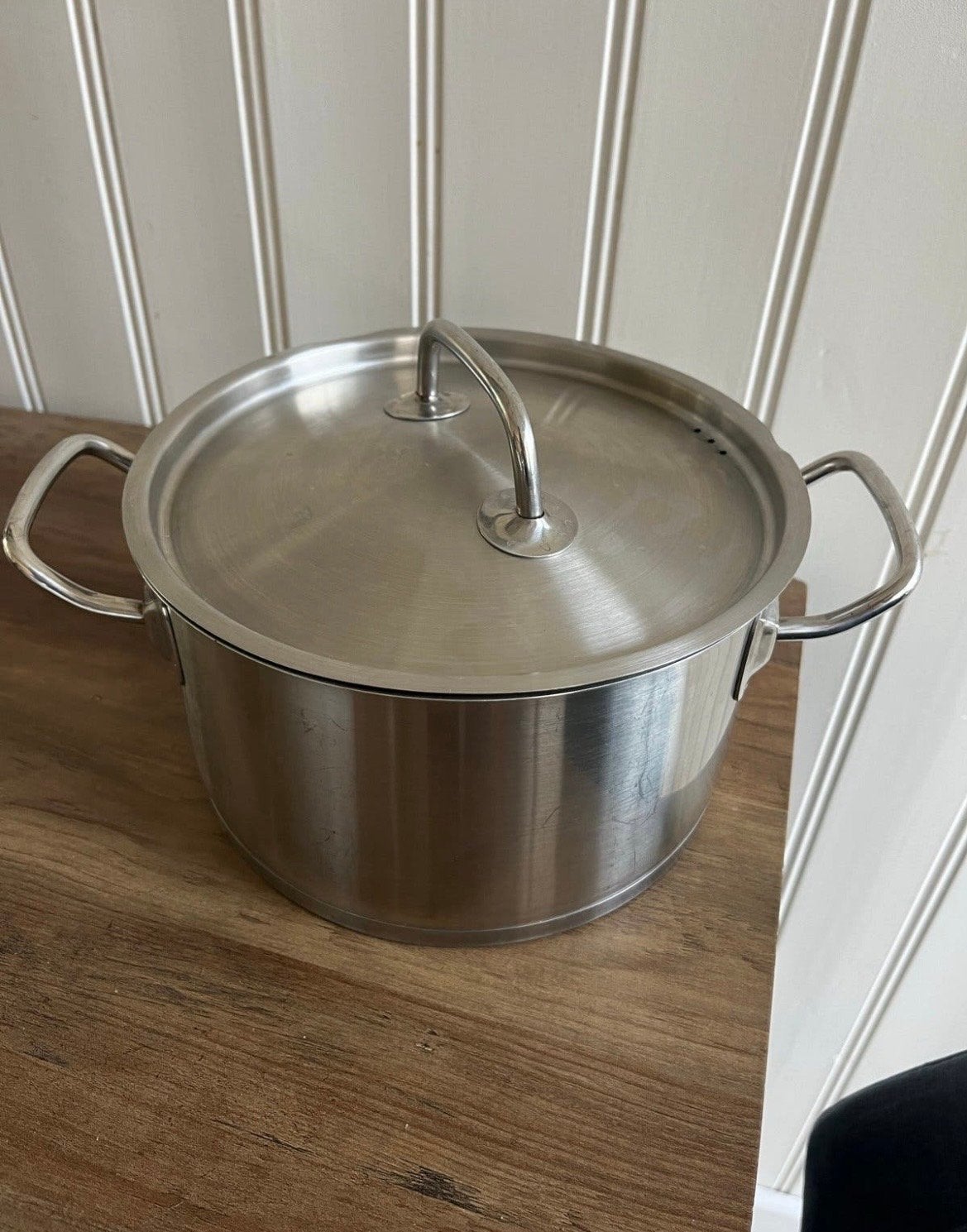 Pannenset: BK steelpan, Sola kookpan en extra kookpan, Ophalen, Gebruikt, Met deksel, BK
