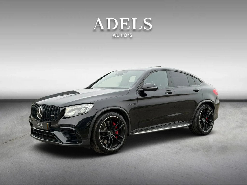 Mercedes-Benz GLC Coupé AMG 63 S 4MATIC+ Schuifdak HUD Burm, Auto's, Automaat, Gebruikt, 510 pk, Leder